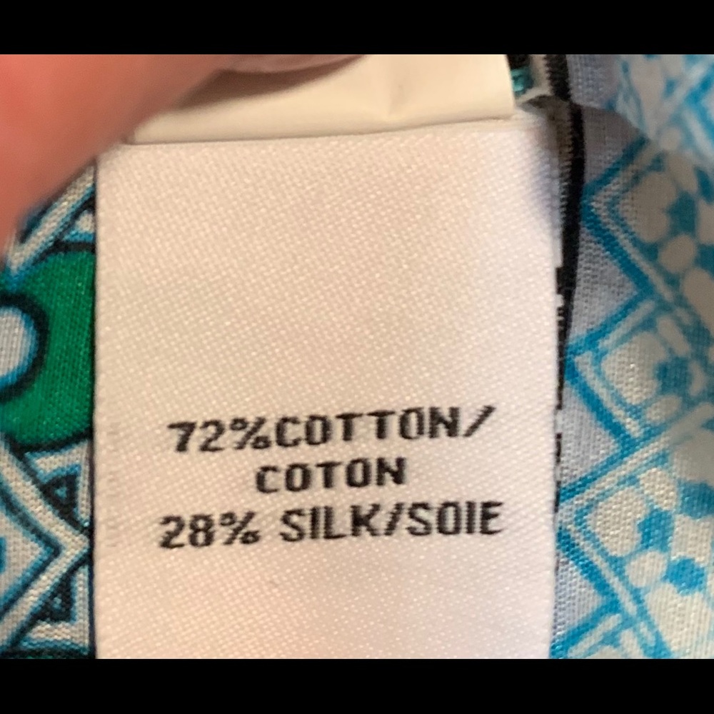 NWOT Diane Von Furstenberg Kenna pleated top - Picture 4 of 8